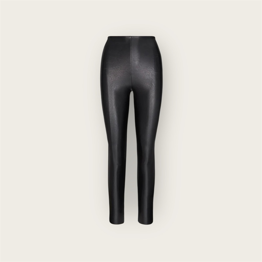 Commando Black Faux Leather Leggings